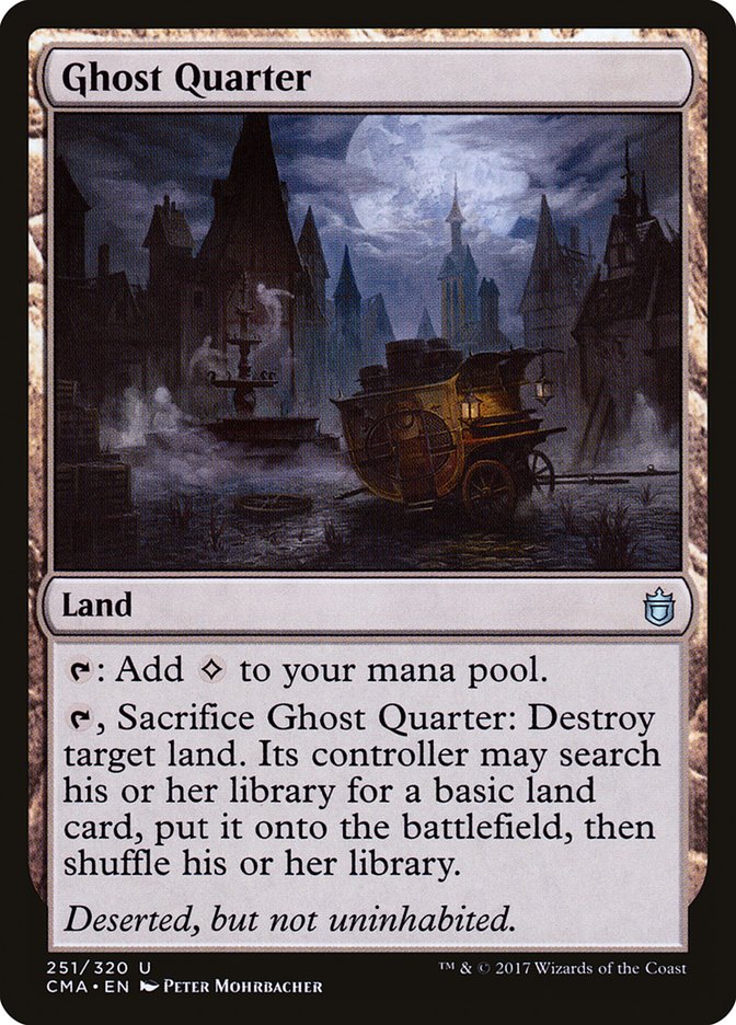 Ghost Quarter [Commander Anthology] | Dragon's Lair Comics and Fantasy Houston TX