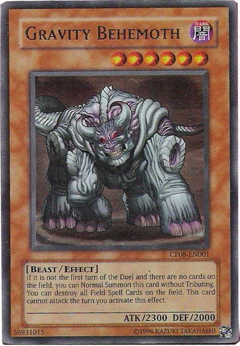 Gravity Behemoth [CP08-EN001] Ultra Rare | Dragon's Lair Comics and Fantasy Houston TX