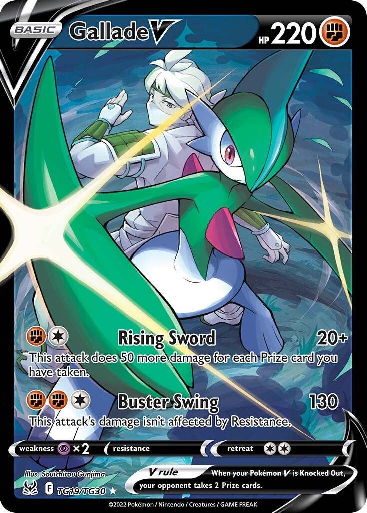 Gallade V (TG19/TG30) [Sword & Shield: Lost Origin] | Dragon's Lair Comics and Fantasy Houston TX