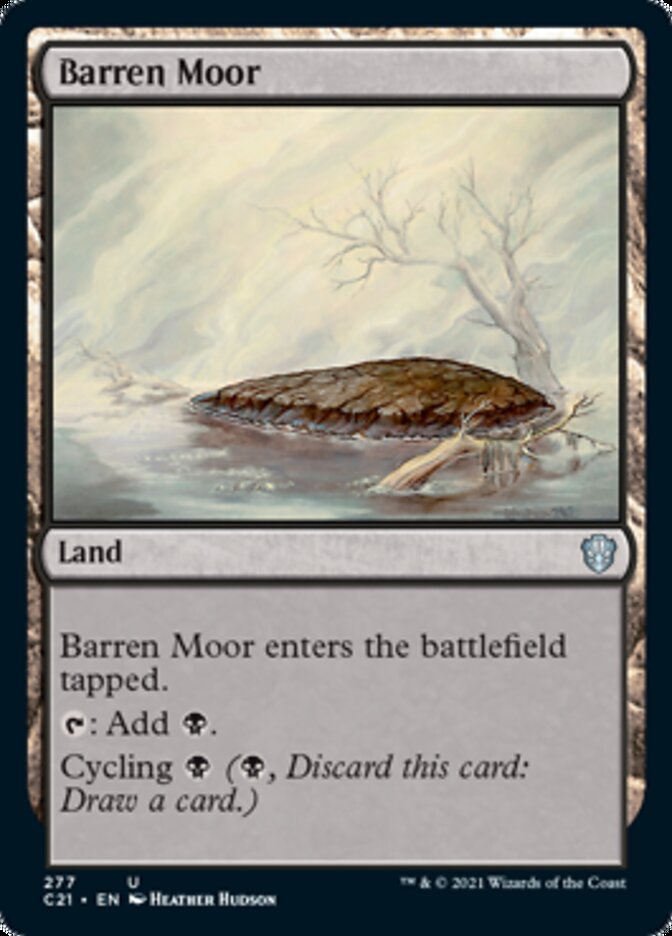 Barren Moor [Commander 2021] | Dragon's Lair Comics and Fantasy Houston TX