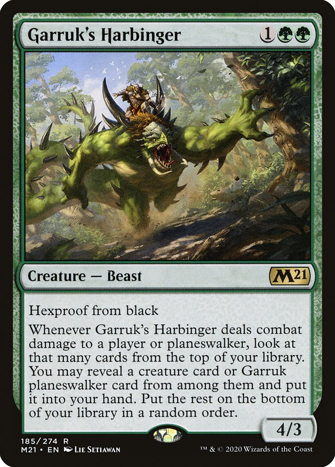 Garruk's Harbinger [Core Set 2021] | Dragon's Lair Comics and Fantasy Houston TX