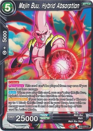 Majin Buu, Hybrid Absorption (BT9-079) [Universal Onslaught] | Dragon's Lair Comics and Fantasy Houston TX