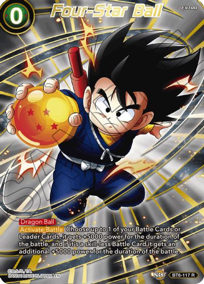 Four-Star Ball (Alternate Art) (BT6-117) [Special Anniversary Set 2021] | Dragon's Lair Comics and Fantasy Houston TX