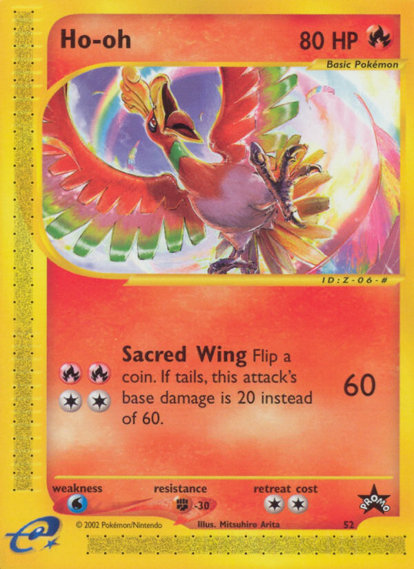 Ho-oh (52) [Wizards of the Coast: Black Star Promos] | Dragon's Lair Comics and Fantasy Houston TX