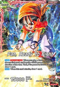 Pan // Pan, Ready to Fight (2018 Big Card Pack) (BT3-001) [Promotion Cards] | Dragon's Lair Comics and Fantasy Houston TX