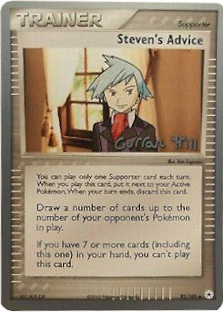 Steven's Advice (92/101) (Bright Aura - Curran Hill's) [World Championships 2005] | Dragon's Lair Comics and Fantasy Houston TX