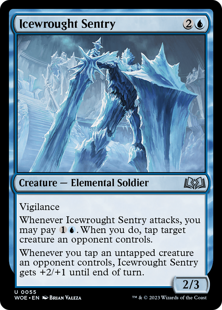 Icewrought Sentry [Wilds of Eldraine] | Dragon's Lair Comics and Fantasy Houston TX