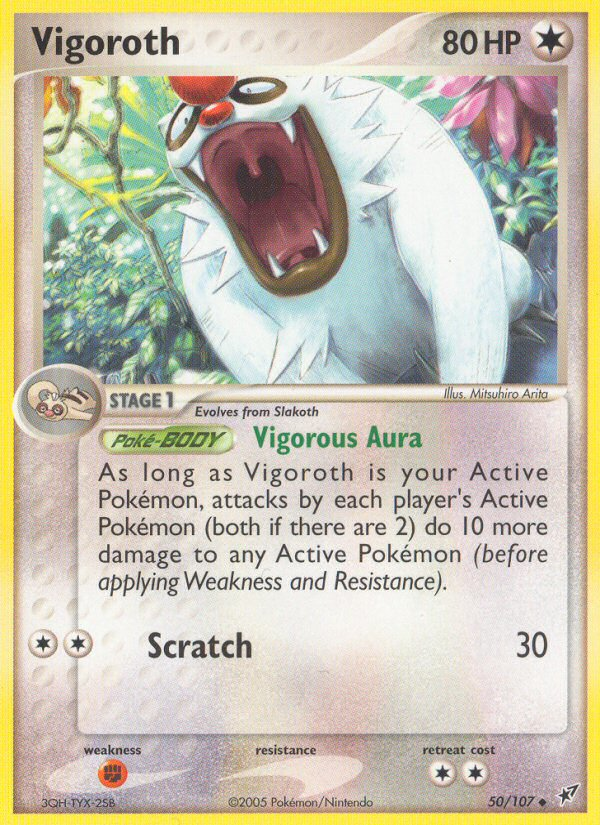 Vigoroth (50/107) [EX: Deoxys] | Dragon's Lair Comics and Fantasy Houston TX