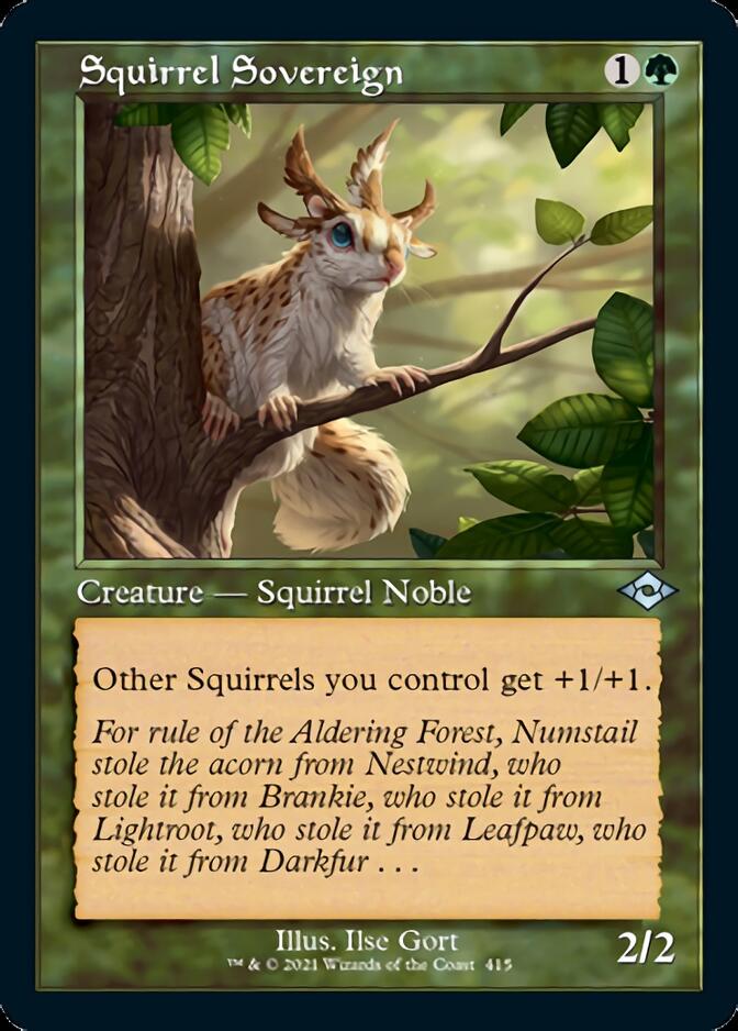 Squirrel Sovereign (Retro) [Modern Horizons 2] | Dragon's Lair Comics and Fantasy Houston TX