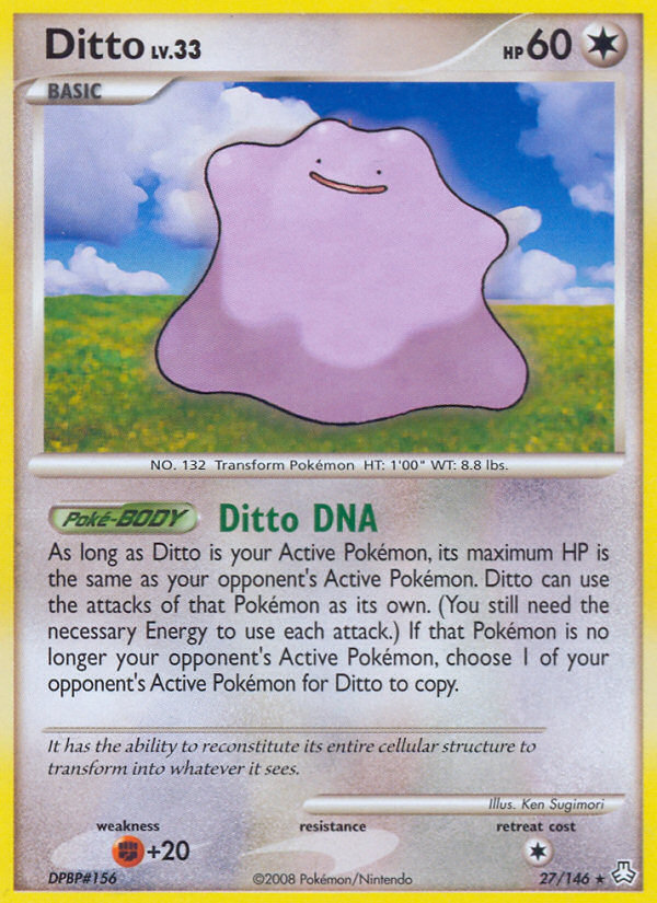 Ditto (27/146) [Diamond & Pearl: Legends Awakened] | Dragon's Lair Comics and Fantasy Houston TX