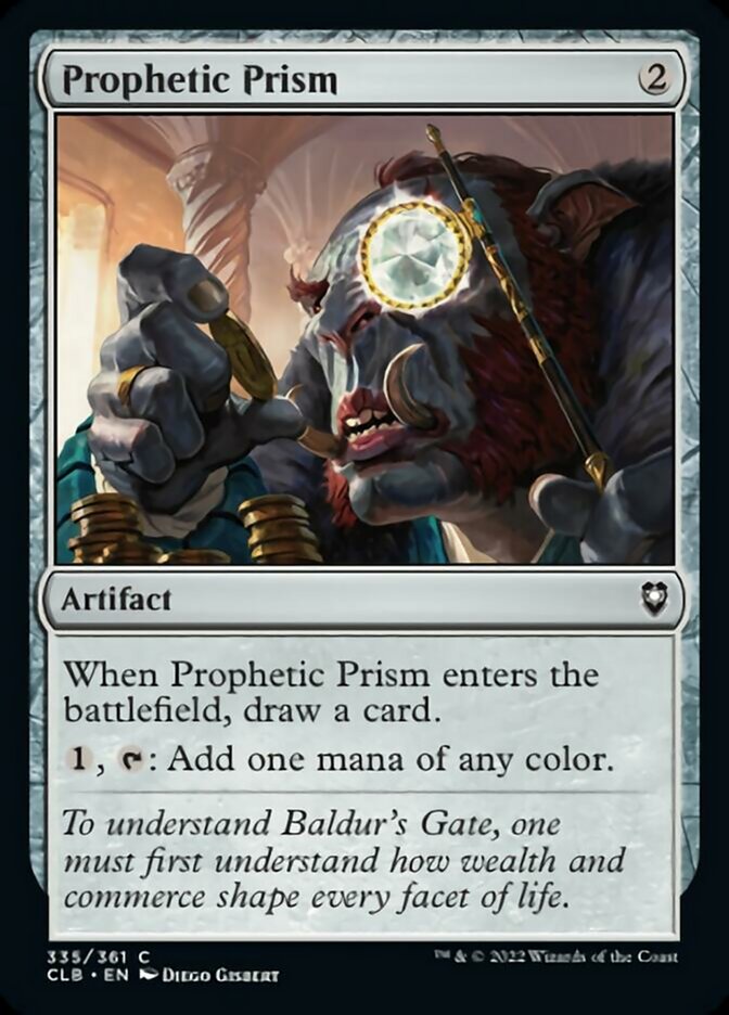 Prophetic Prism [Commander Legends: Battle for Baldur's Gate] | Dragon's Lair Comics and Fantasy Houston TX