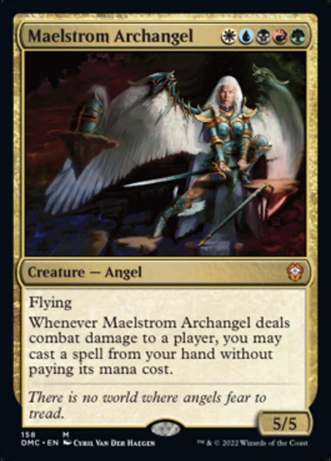 Maelstrom Archangel [Dominaria United Commander] | Dragon's Lair Comics and Fantasy Houston TX