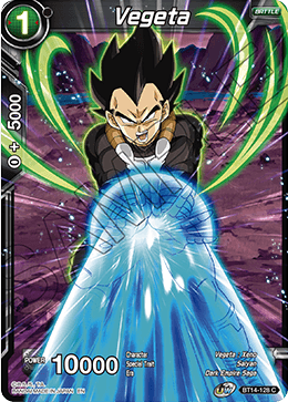 Vegeta (BT14-128) (BT14-128) [Cross Spirits] | Dragon's Lair Comics and Fantasy Houston TX