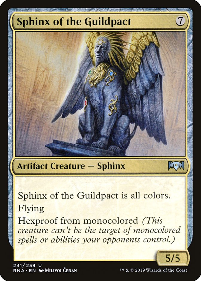 Sphinx of the Guildpact [Ravnica Allegiance] | Dragon's Lair Comics and Fantasy Houston TX