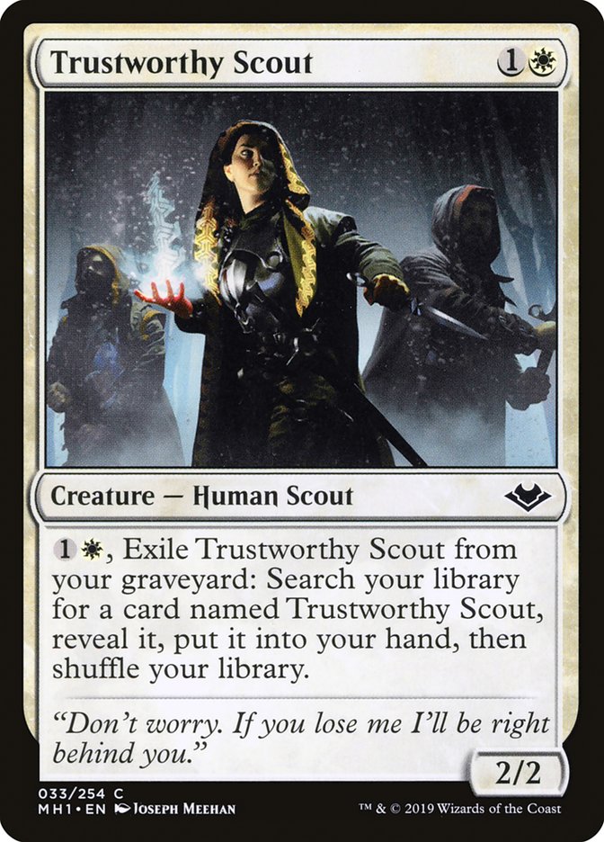 Trustworthy Scout [Modern Horizons] | Dragon's Lair Comics and Fantasy Houston TX