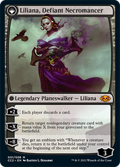 Liliana, Heretical Healer // Liliana, Defiant Necromancer [Commander Collection: Black] | Dragon's Lair Comics and Fantasy Houston TX