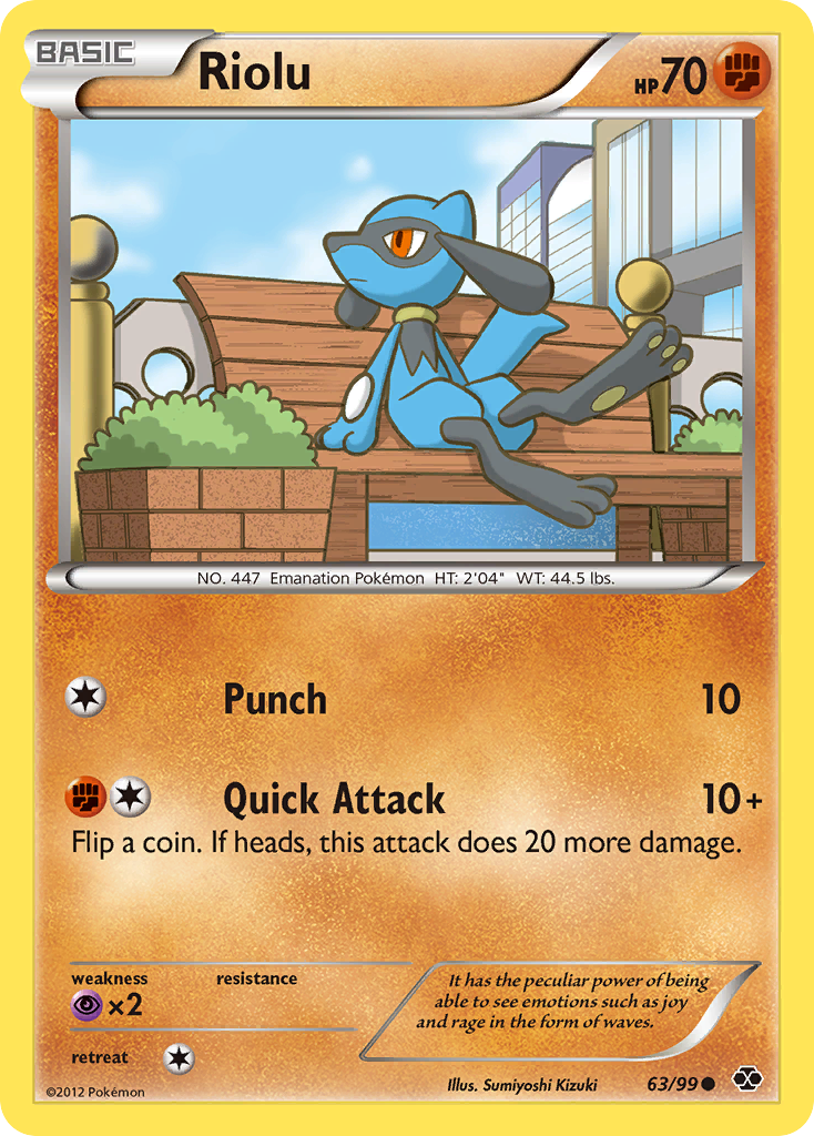 Riolu (63/99) [Black & White: Next Destinies] | Dragon's Lair Comics and Fantasy Houston TX