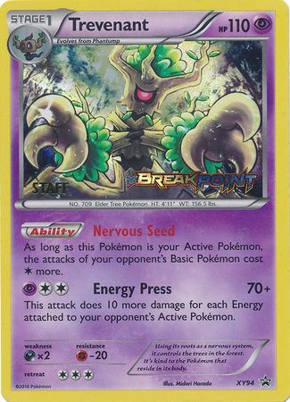 Trevenant (XY94) (Staff) [XY: Black Star Promos] | Dragon's Lair Comics and Fantasy Houston TX