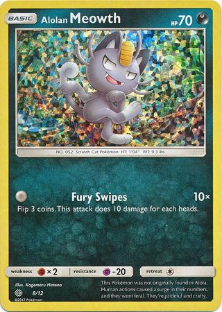 Alolan Meowth (8/12) [McDonald's Promos: 2017 Collection] | Dragon's Lair Comics and Fantasy Houston TX