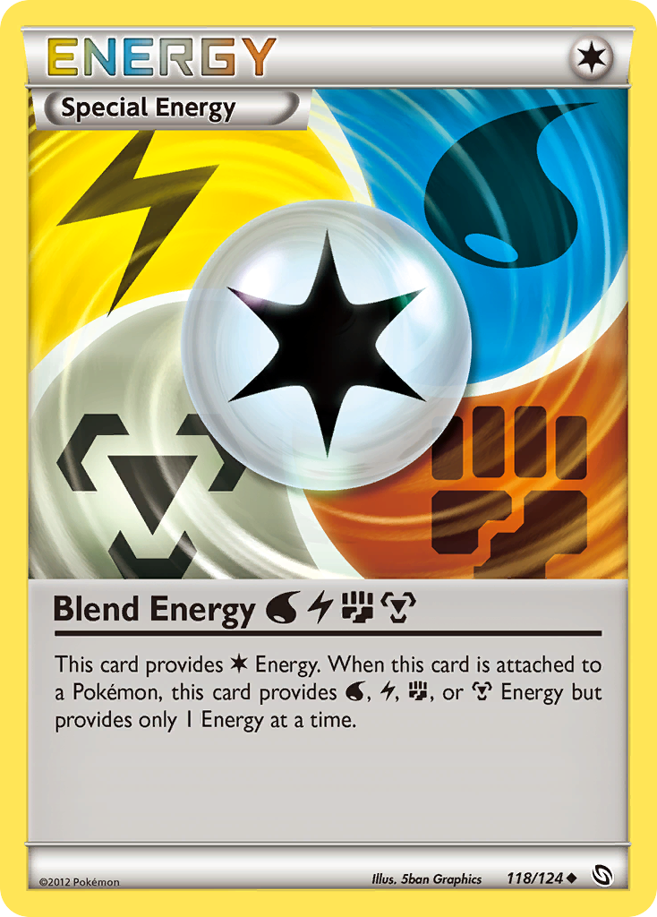 Blend Energy WaterLightningFightingMetal (118/124) [Black & White: Dragons Exalted] | Dragon's Lair Comics and Fantasy Houston TX