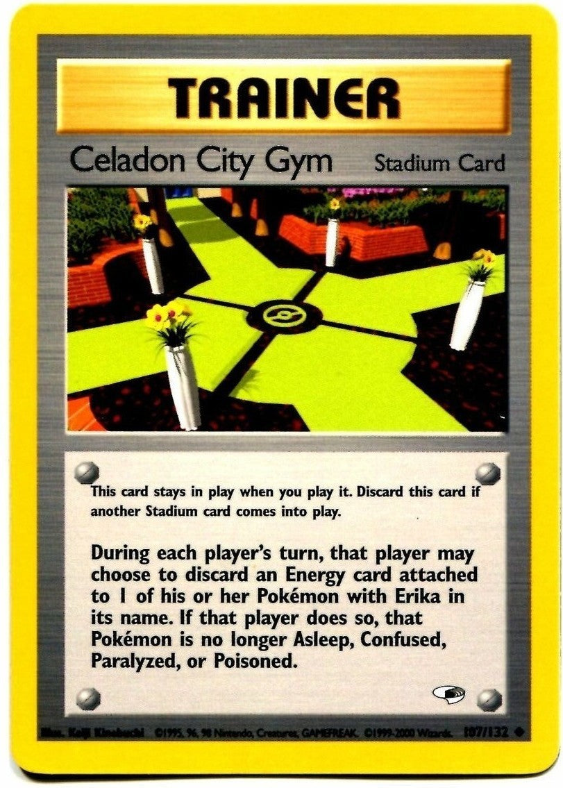 Celadon City Gym (107/132) [Gym Heroes Unlimited] | Dragon's Lair Comics and Fantasy Houston TX