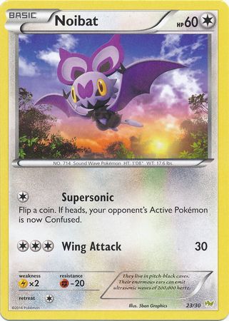 Noibat (23/30) [XY: Trainer Kit - Noivern] | Dragon's Lair Comics and Fantasy Houston TX