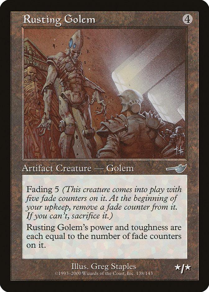 Rusting Golem [Nemesis] | Dragon's Lair Comics and Fantasy Houston TX