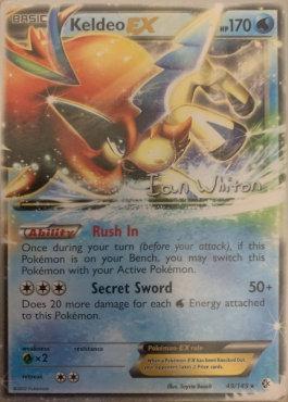 Keldeo EX (49/149) (American Gothic - Ian Whiton) [World Championships 2013] | Dragon's Lair Comics and Fantasy Houston TX