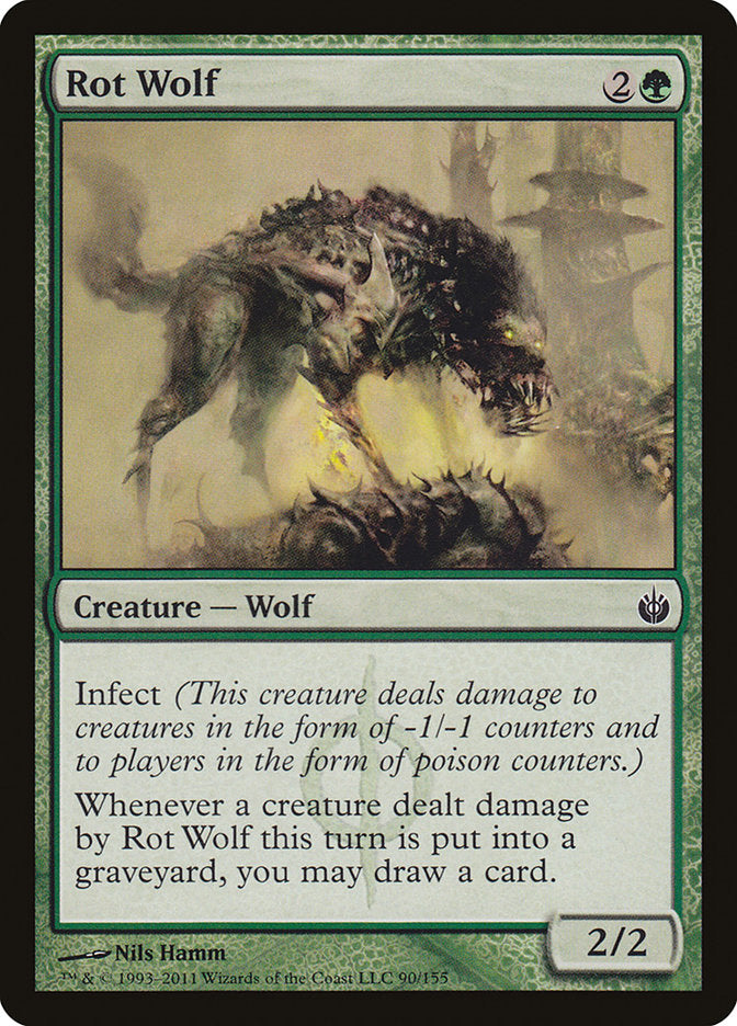 Rot Wolf [Mirrodin Besieged] | Dragon's Lair Comics and Fantasy Houston TX