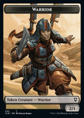 Warrior // Inkling Double-Sided Token [Commander Legends: Battle for Baldur's Gate Tokens] | Dragon's Lair Comics and Fantasy Houston TX