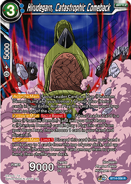 Hirudegarn, Catastrophic Comeback (BT14-056) [Cross Spirits] | Dragon's Lair Comics and Fantasy Houston TX