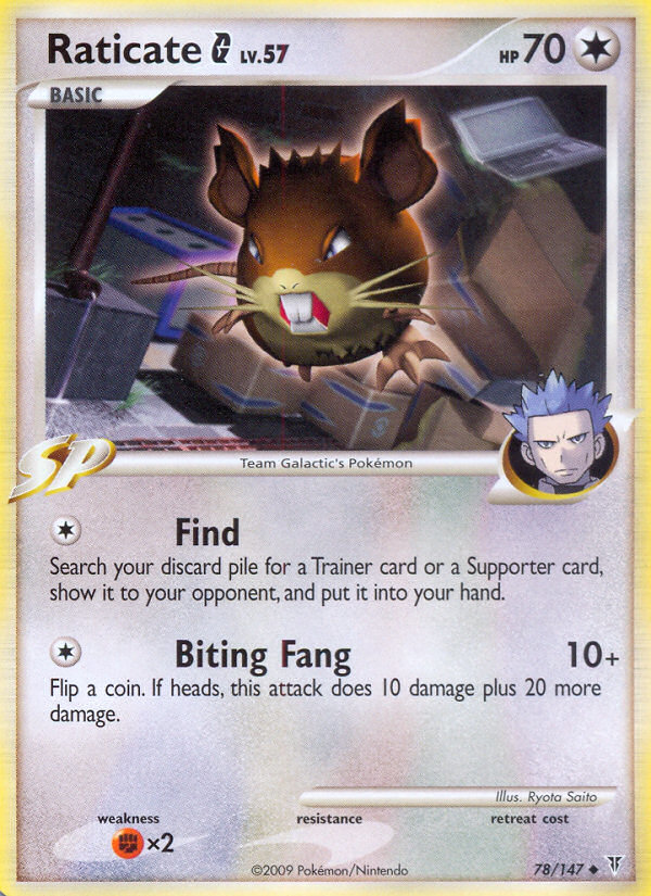 Raticate G (78/147) [Platinum: Supreme Victors] | Dragon's Lair Comics and Fantasy Houston TX