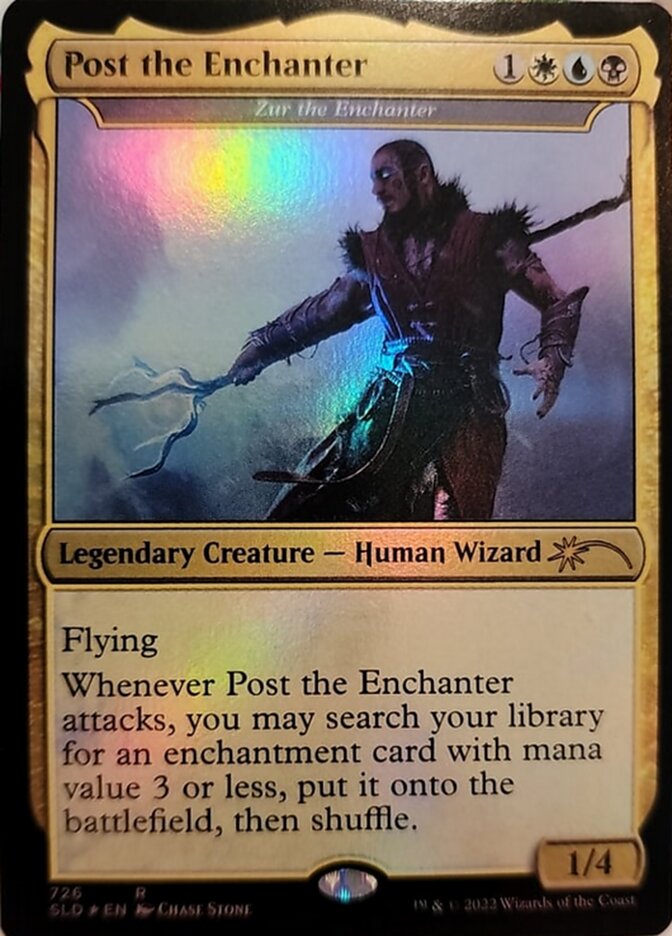 Zur the Enchanter - Post the Enchanter [Secret Lair Drop Promos] | Dragon's Lair Comics and Fantasy Houston TX