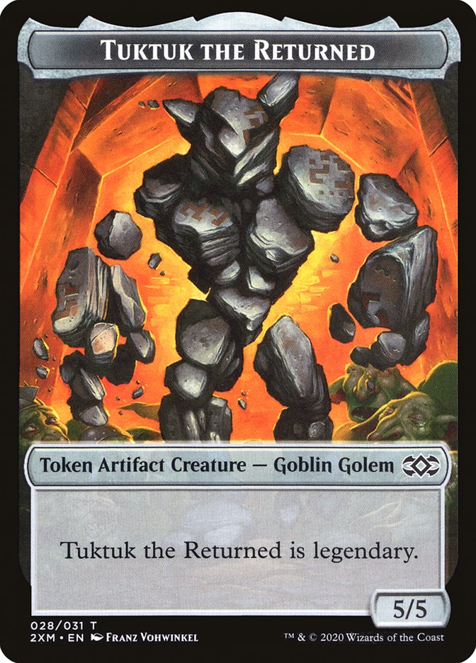 Tuktuk the Returned Token [Double Masters Tokens] | Dragon's Lair Comics and Fantasy Houston TX