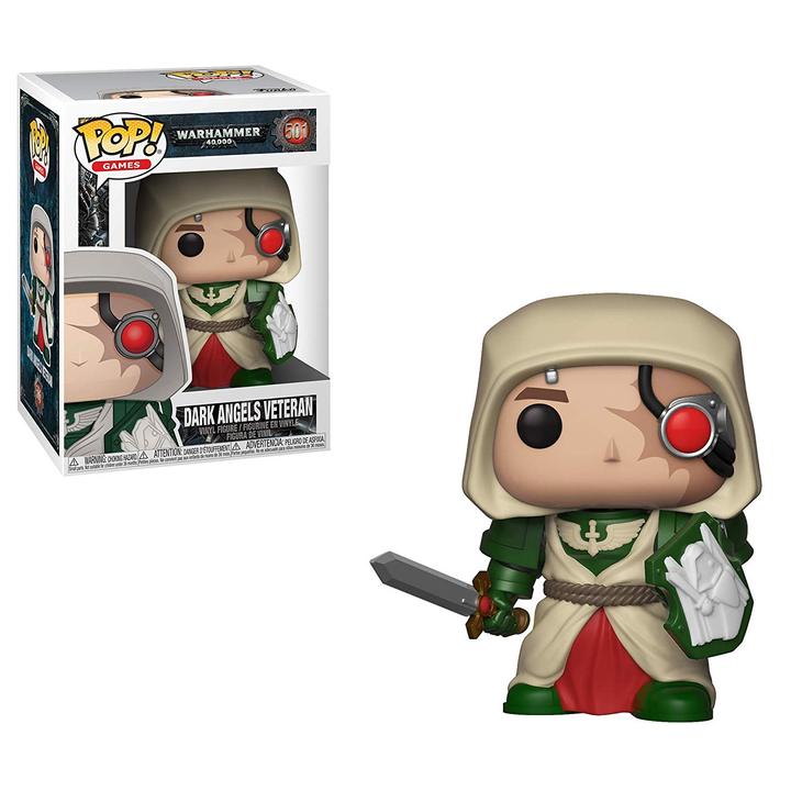 Funko Pops! Warhammer 40k Dark Angels Veteran | Dragon's Lair Comics and Fantasy Houston TX