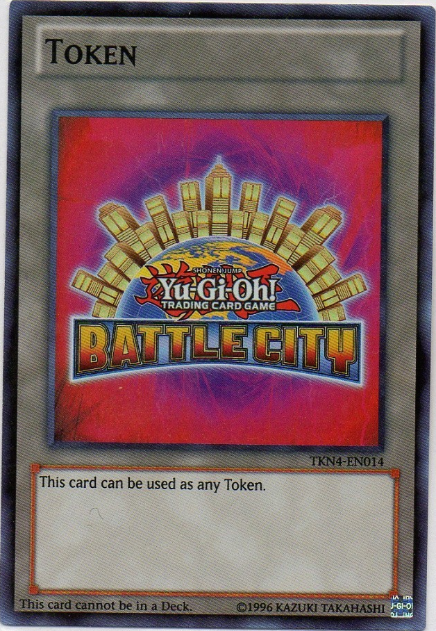 Yu-Gi-Oh! Battle City Token [TKN4-EN014] Super Rare | Dragon's Lair Comics and Fantasy Houston TX