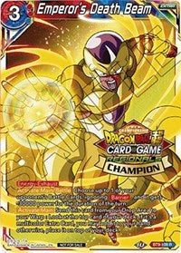 Emperor's Death Beam (Regional Championship 2020) (BT9-109) [Tournament Promotion Cards] | Dragon's Lair Comics and Fantasy Houston TX