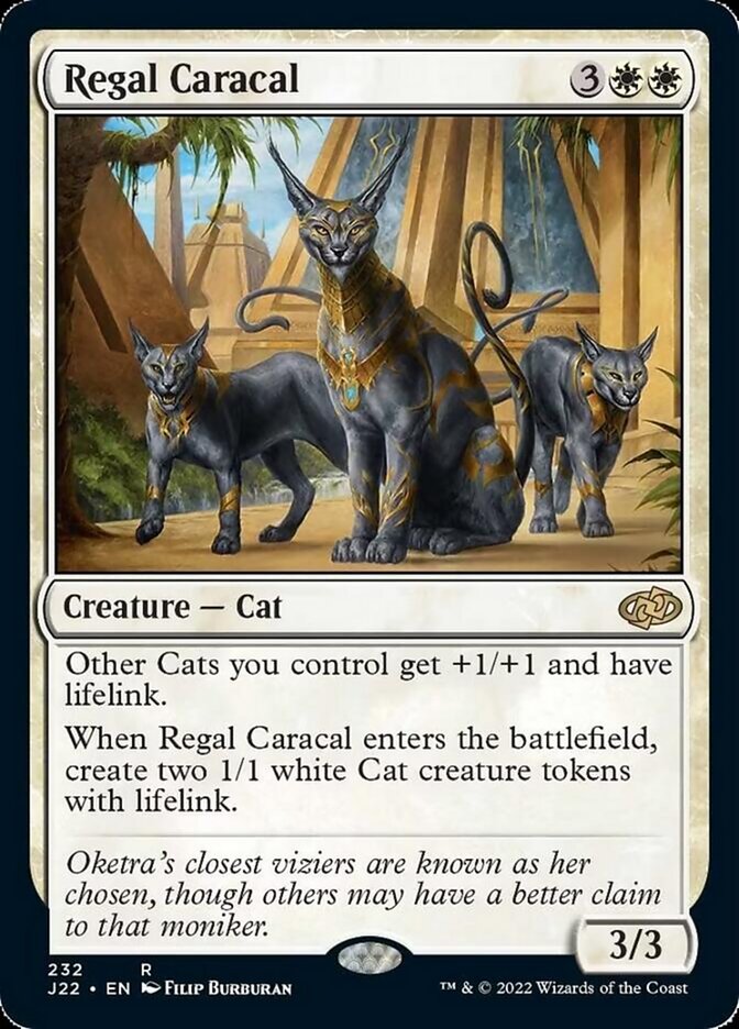 Regal Caracal [Jumpstart 2022] | Dragon's Lair Comics and Fantasy Houston TX