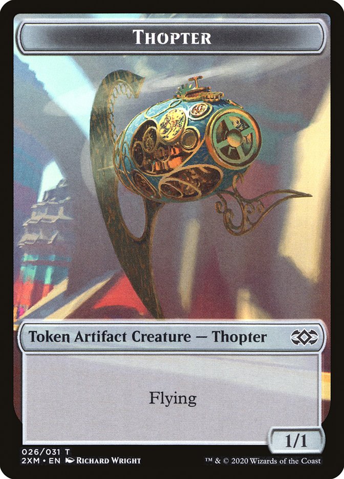 Thopter Token (026/031) [Double Masters Tokens] | Dragon's Lair Comics and Fantasy Houston TX