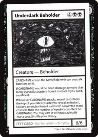 Underdark Beholder (2021 Edition) [Mystery Booster Playtest Cards] | Dragon's Lair Comics and Fantasy Houston TX