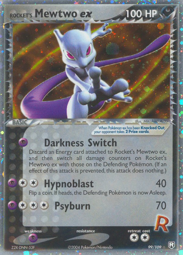 Rocket's Mewtwo ex (99/109) [EX: Team Rocket Returns] | Dragon's Lair Comics and Fantasy Houston TX