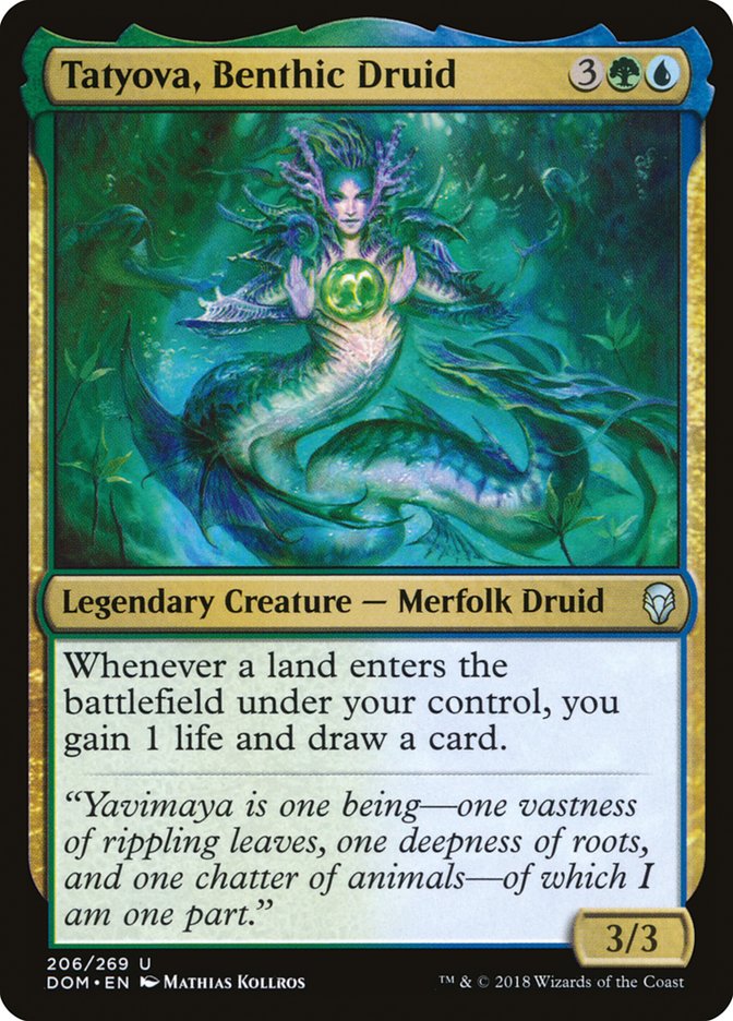 Tatyova, Benthic Druid [Dominaria] | Dragon's Lair Comics and Fantasy Houston TX