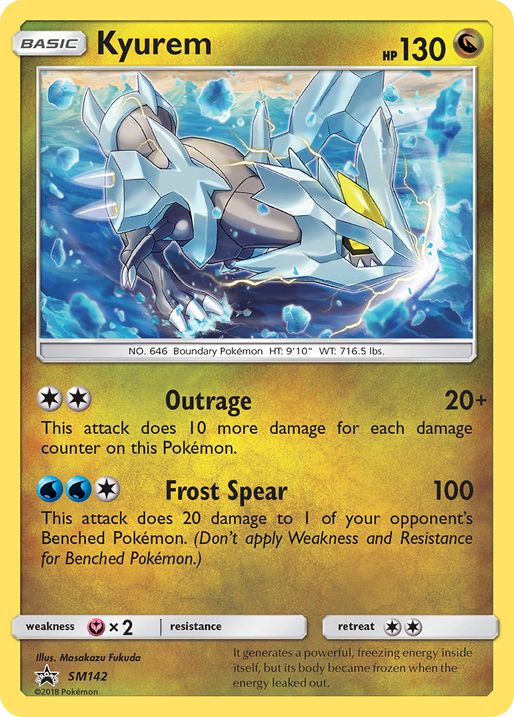 Kyurem (SM142) [Sun & Moon: Black Star Promos] | Dragon's Lair Comics and Fantasy Houston TX