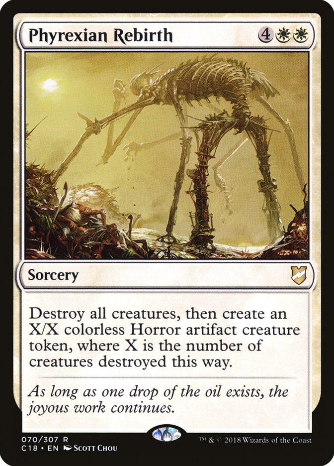 Phyrexian Rebirth [Commander 2018] | Dragon's Lair Comics and Fantasy Houston TX