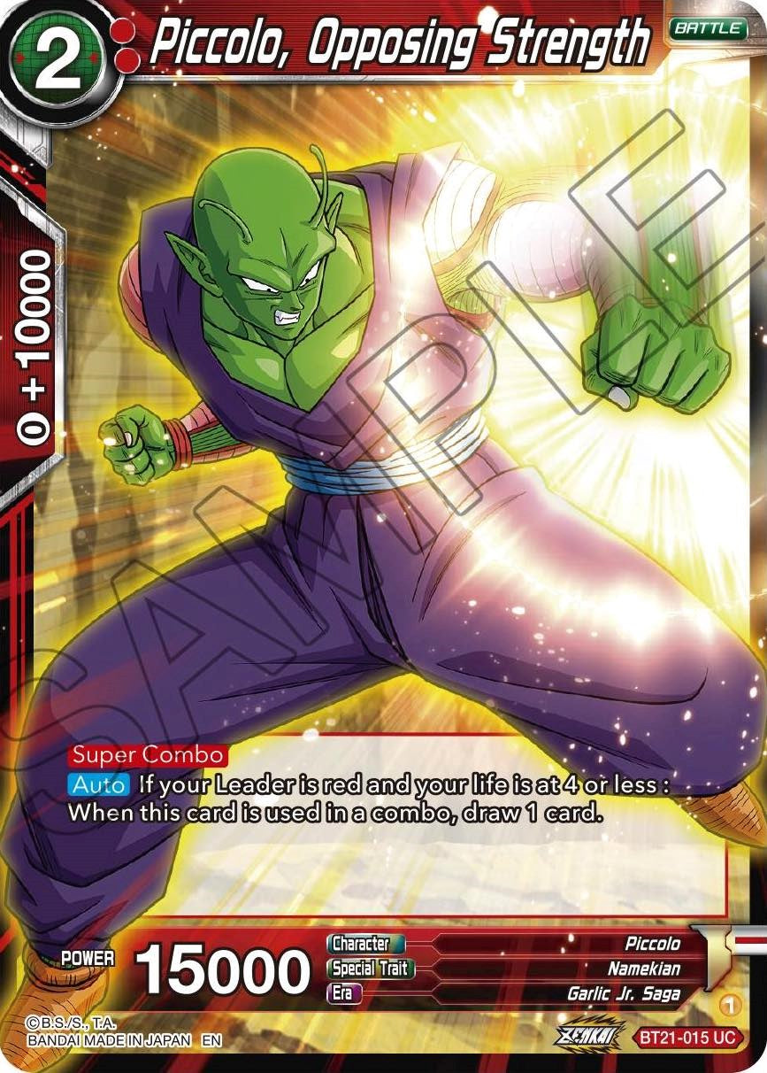 Piccolo, Opposing Strength (BT21-015) [Wild Resurgence] | Dragon's Lair Comics and Fantasy Houston TX