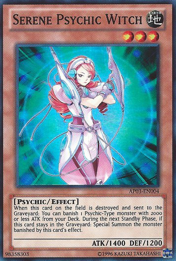 Serene Psychic Witch [AP03-EN004] Super Rare | Dragon's Lair Comics and Fantasy Houston TX