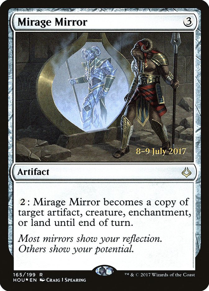 Mirage Mirror [Hour of Devastation Prerelease Promos] | Dragon's Lair Comics and Fantasy Houston TX