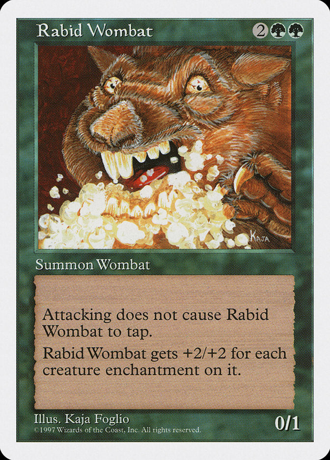 Rabid Wombat [Fifth Edition] | Dragon's Lair Comics and Fantasy Houston TX