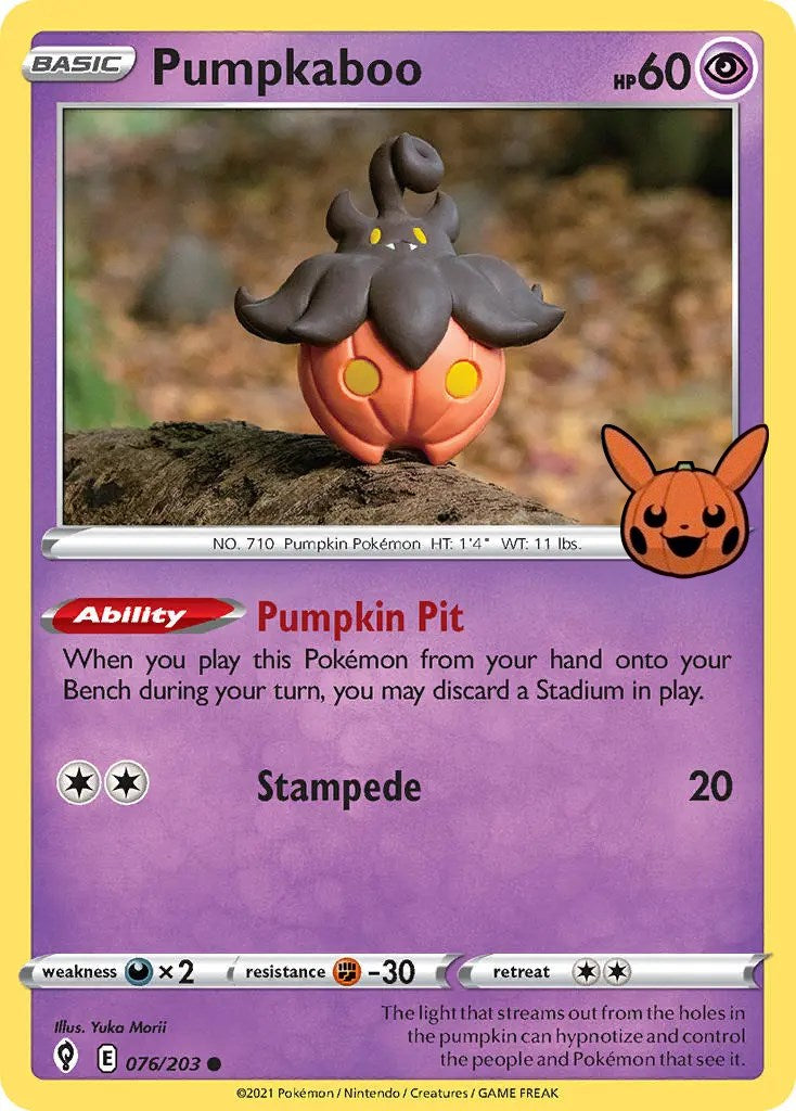 Pumpkaboo (076/203) [Trick or Trade] | Dragon's Lair Comics and Fantasy Houston TX