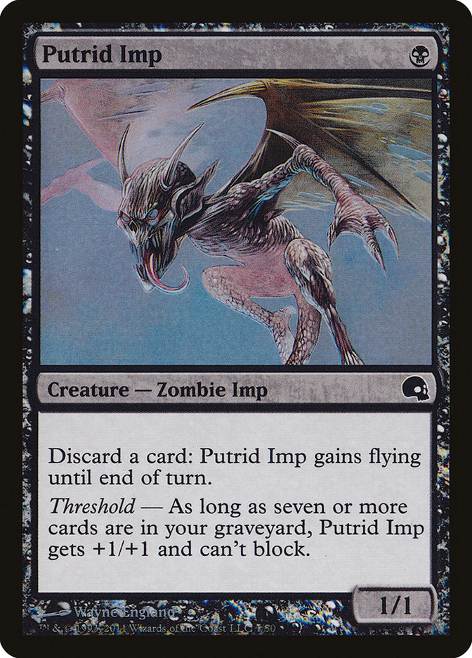 Putrid Imp [Premium Deck Series: Graveborn] | Dragon's Lair Comics and Fantasy Houston TX